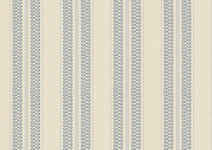 Trellis Prints, Noble Stripe Raffs Blue - Twist&Fit Roller Blind - Image 6